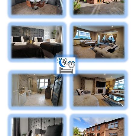 Villa Sirius House - Sleeps 7, Driveway, Garden Crewe Exterior foto